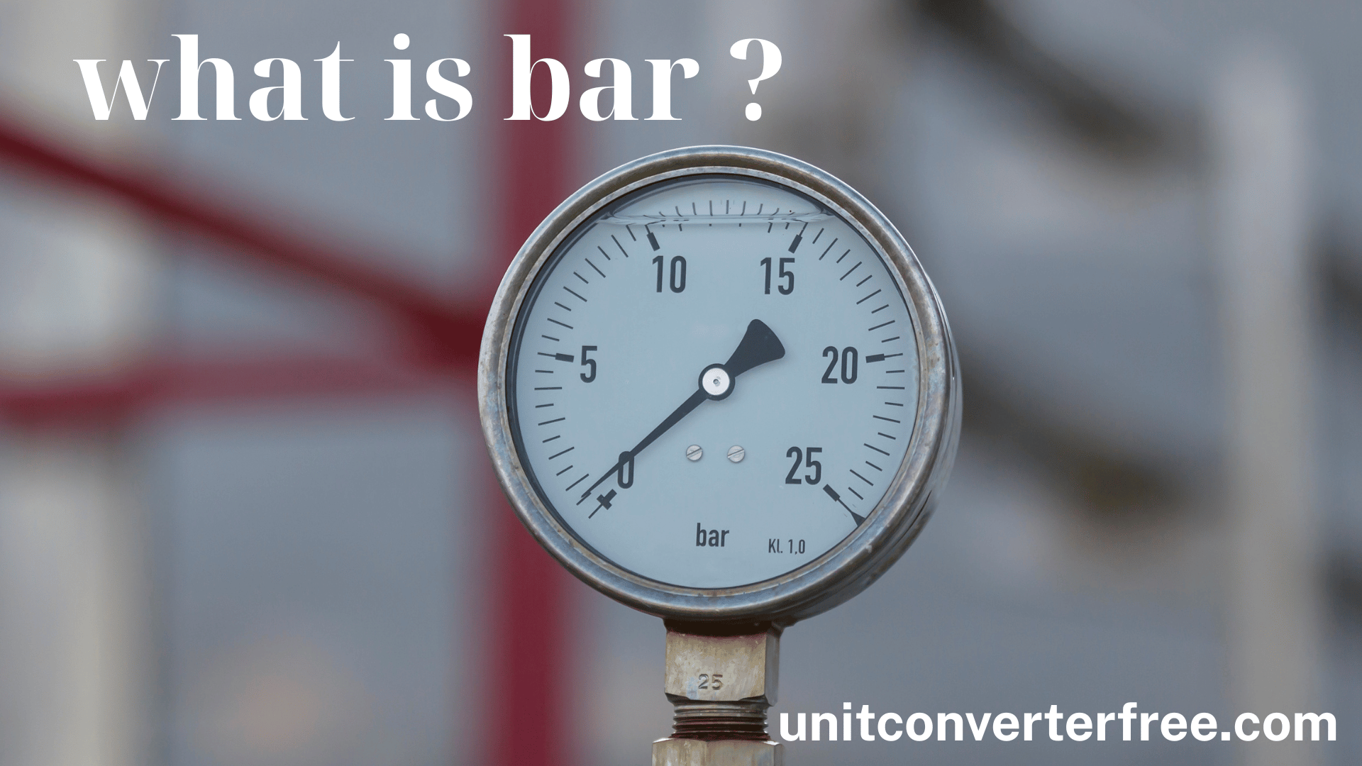 What Is a Bar?