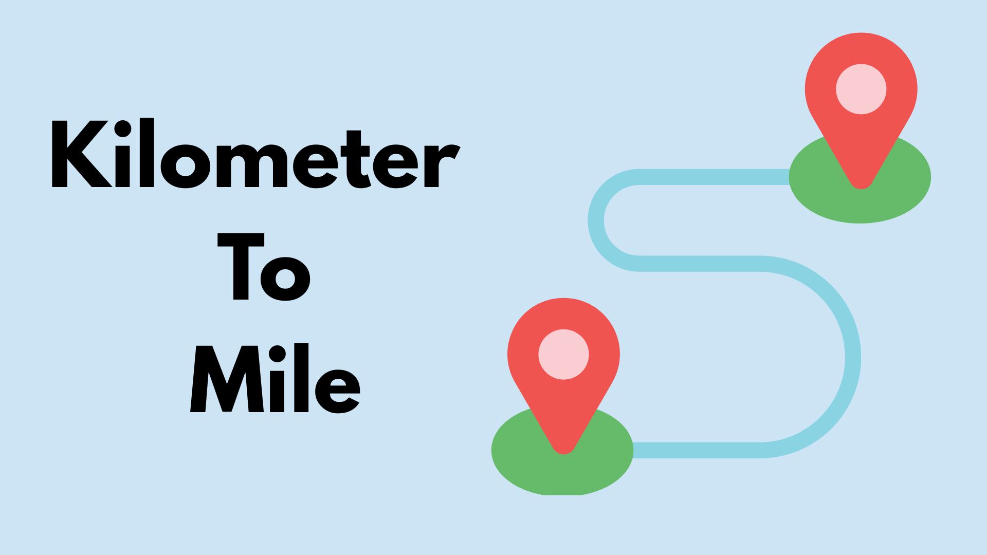 convert Kilometer to Mile