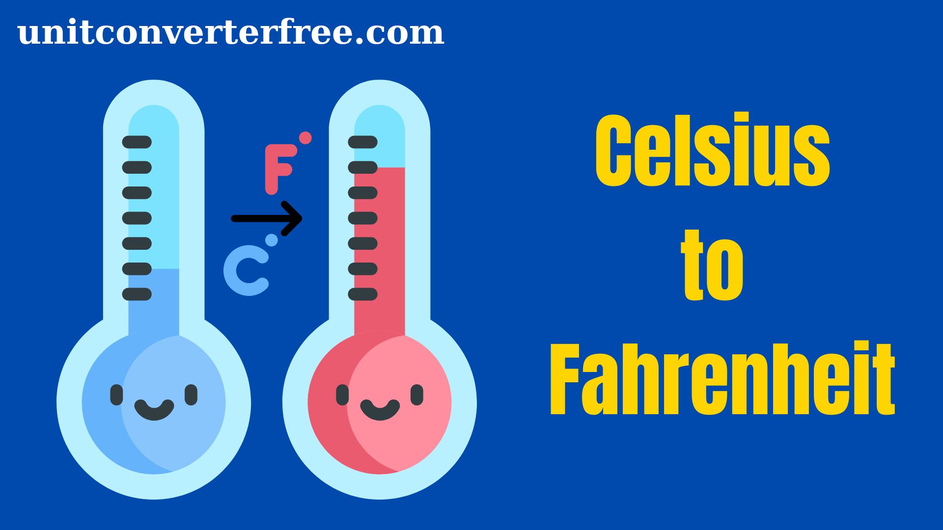 Celsius to Fahrenheit