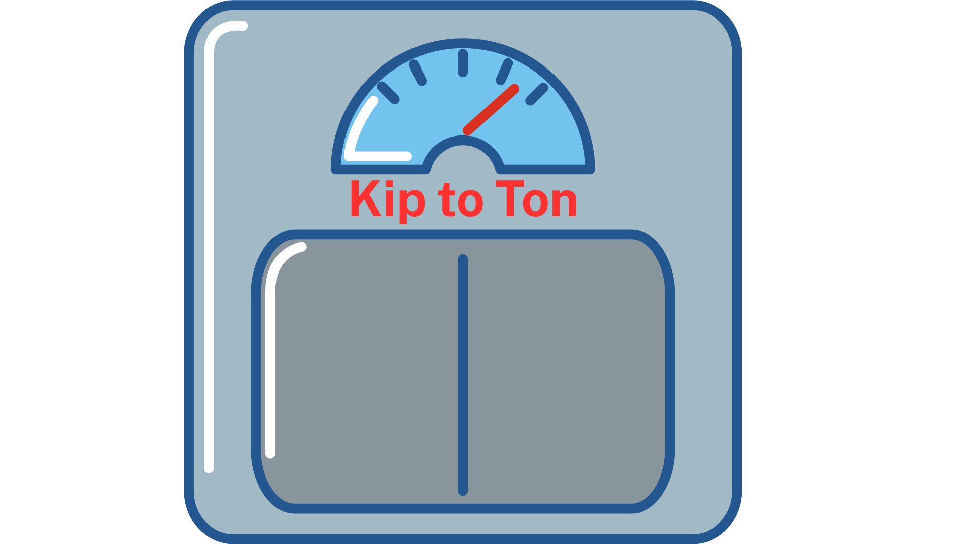 Convert Kip To Ton (Short)