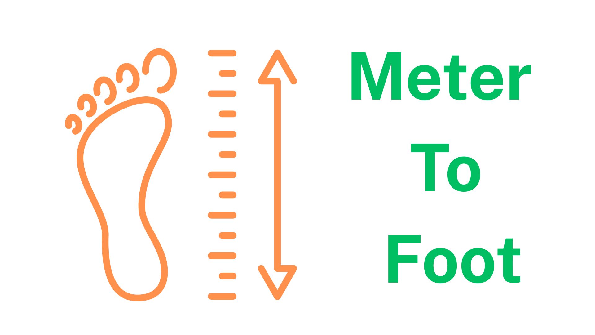 Convert Meters to Feet
