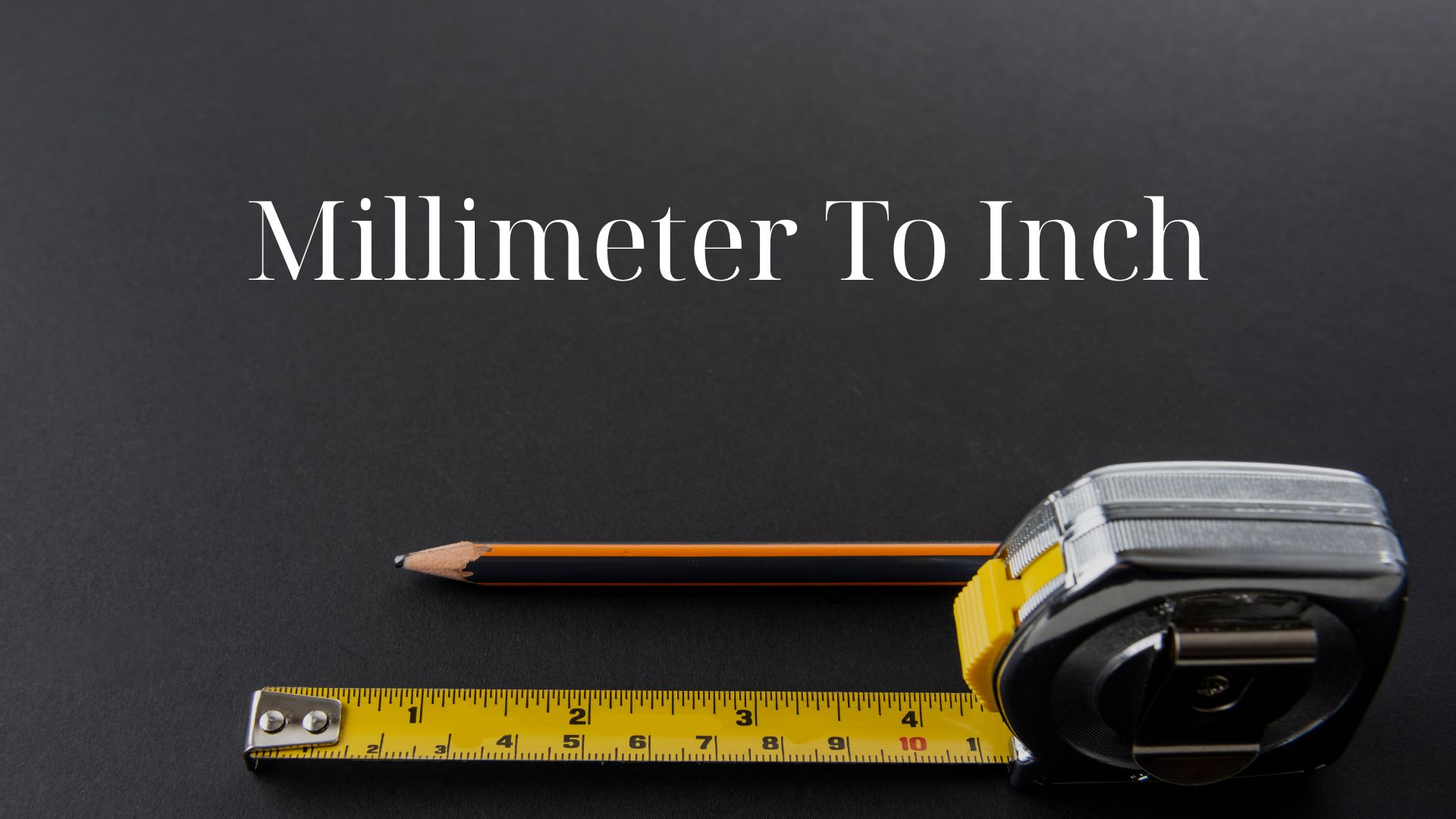 Convert Millimeter To Inch