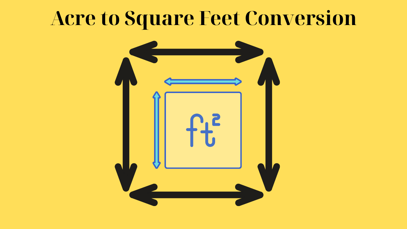 Acre to Square Feet Conversion