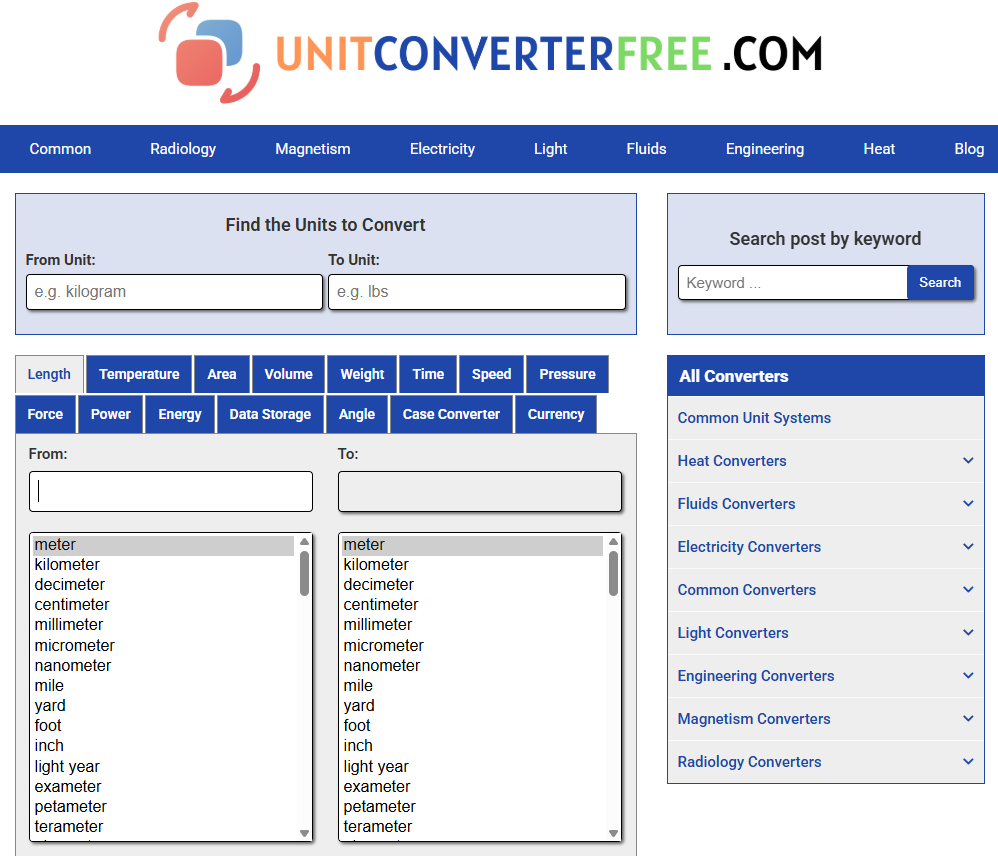 Unit Converter Free